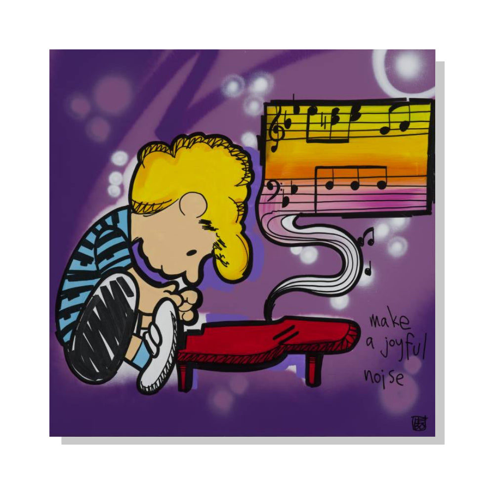 Make a Joyful Noise - Lebo Steel Mineral Print